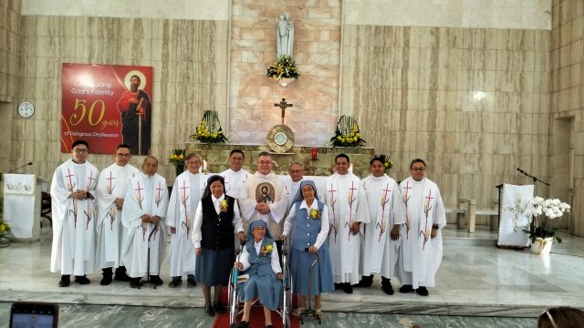 Three FSP Sisters celebrate golden jubilee