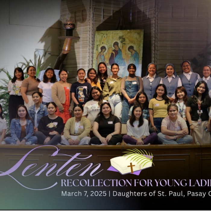 Lenten Recollection for Young Ladies